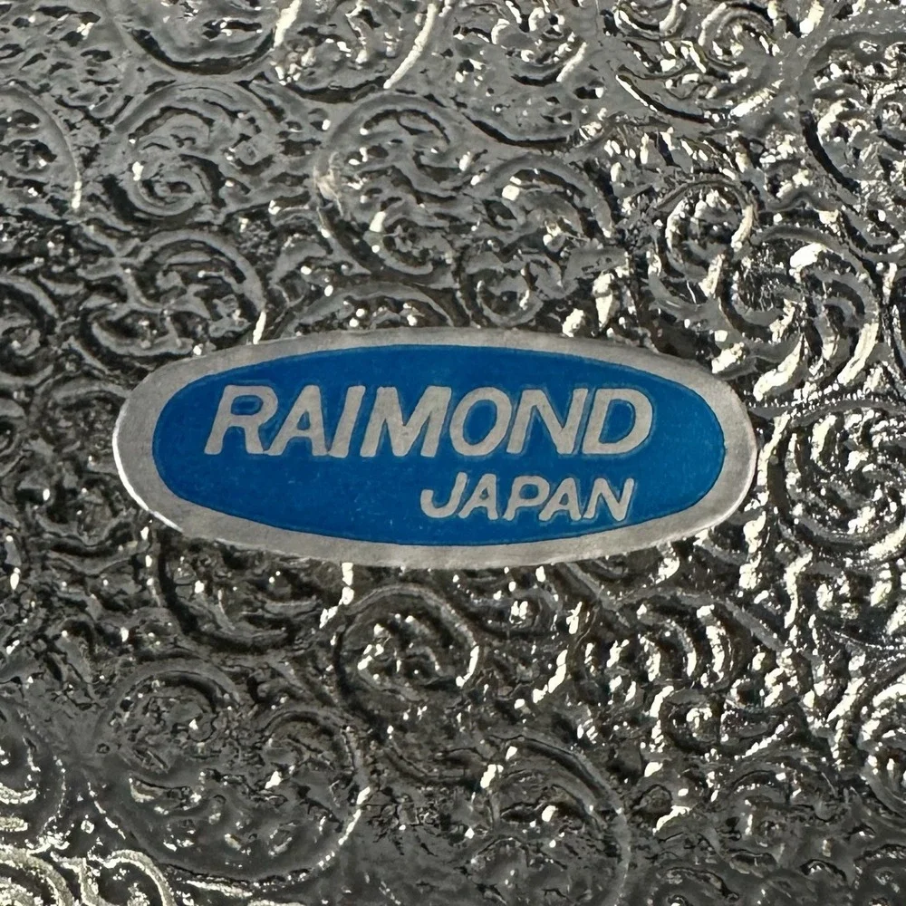 Raimond Silver‎ Plated Mustard Pot /Jam Jar Made In Japan, Vintage